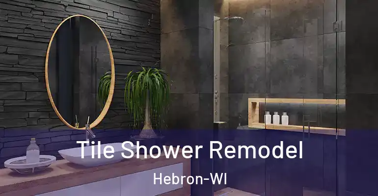 inner Bathroom imggen Tile Shower Remodel Hebron-WI