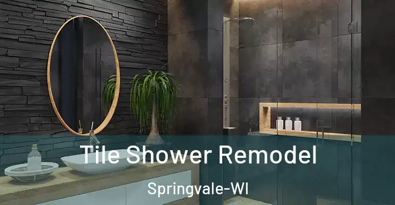 inner Bathroom imggen Tile Shower Remodel Springvale-WI